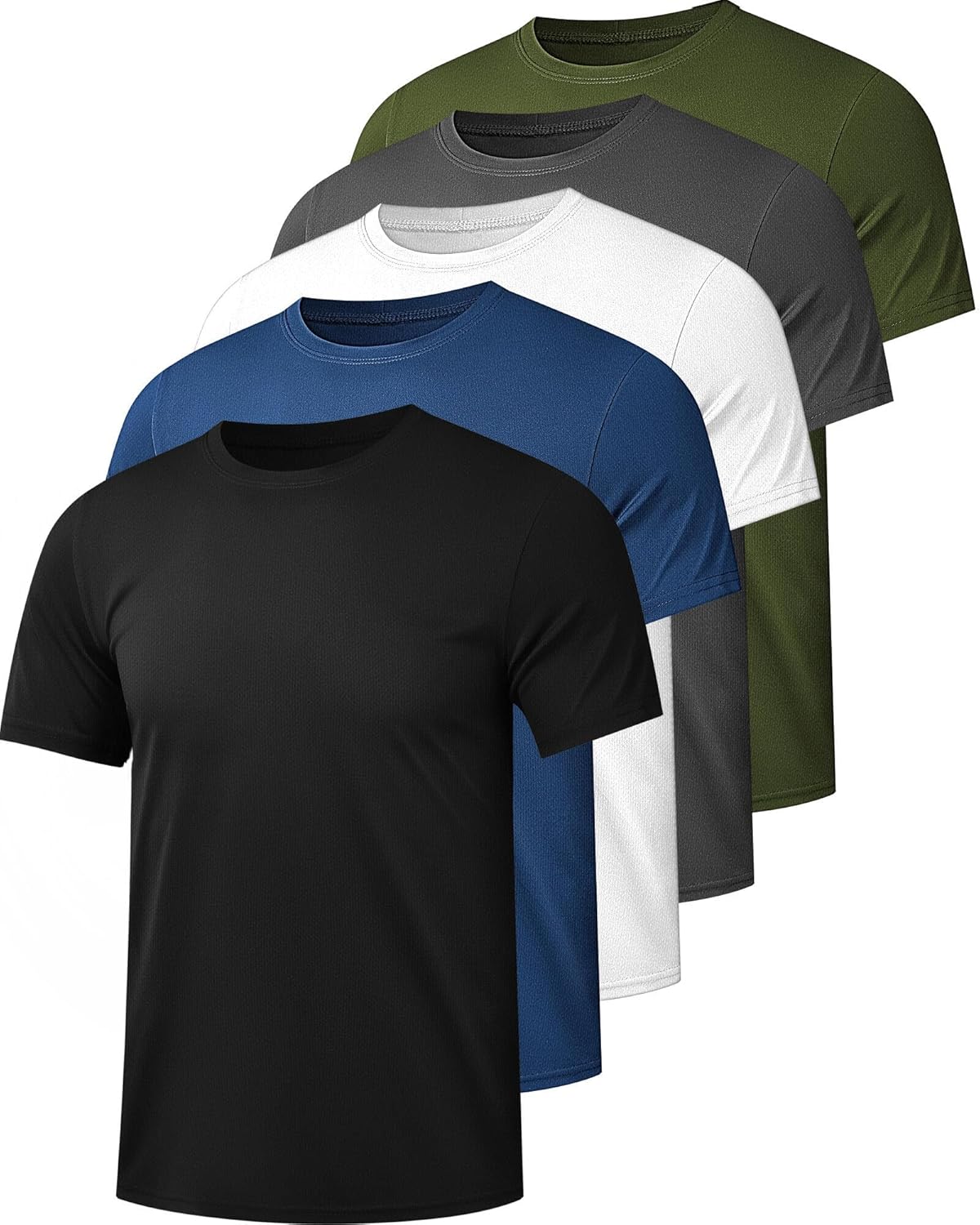 5-Pack-Mesh-Workout-Shirts-for-Men-Dry-Fit-Gym-Shirts-Quick-Dry-Athletic-Short-Sleeve-T-Shirt-Moisture-Wicking.jpg 5 Pack Mesh Workout Shirts for Men Dry Fit Gym Shirts Quick Dry Athletic Short Sleeve T-Shirt Moisture Wicking - Image 2