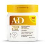A+D Original Diaper Rash Ointment, Prevents & Protects Diaper Rash, Moisturizes & Heals Dry Skin With Vitamins A&D, 16oz Jar - Image 2