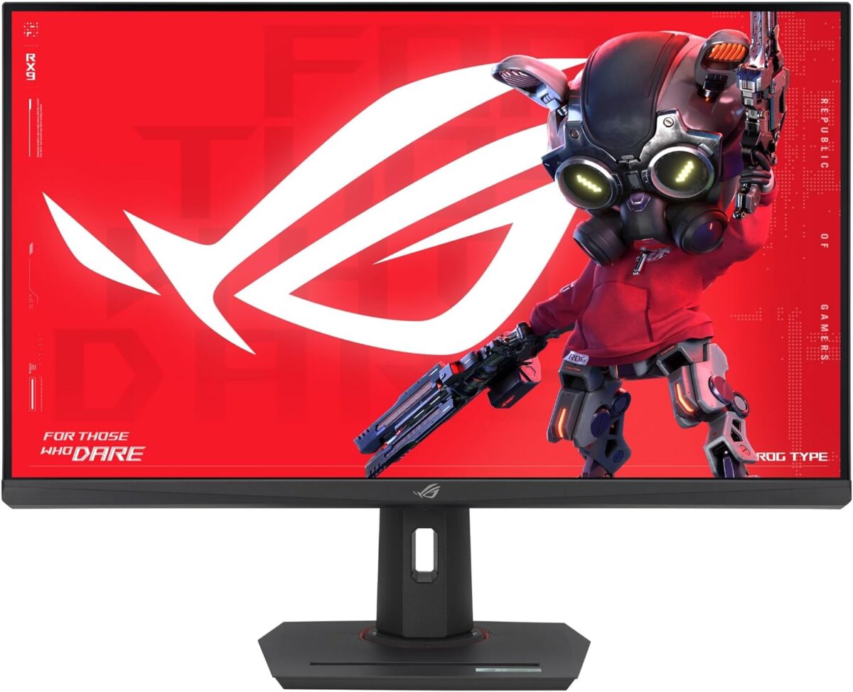 ASUS ROG Strix 32” 4K HDR Gaming Monitor (XG32UCG) – 3840x2160, Dual Mode (4K 160Hz/FHD 320Hz), 0.3ms, Fast IPS, Extreme Low Motion Blur Sync, USB-C, G-SYNC Compatible, Tripod Socket, 3 yr Warranty - Image 2