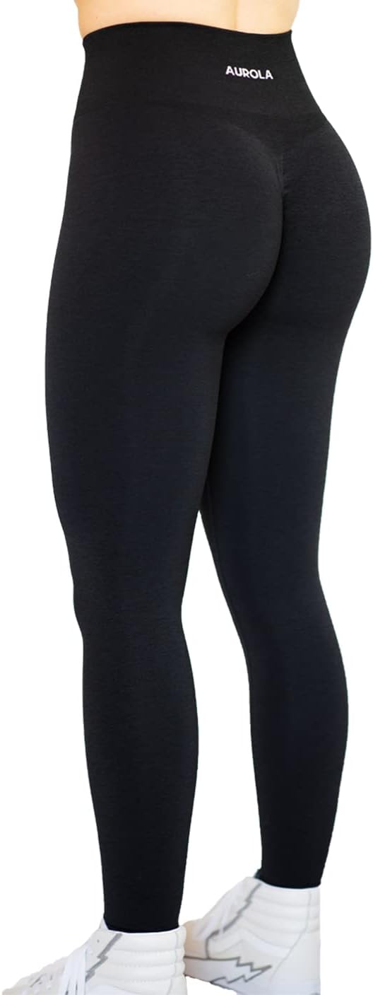 AUROLA-Workout-Leggings-for-Women-Seamless-Scrunch-Tights-Tummy-Control-Gym-Fitness-Girl-Sport-Active-Yoga-Pants.jpg AUROLA Workout Leggings for Women Seamless Scrunch Tights Tummy Control Gym Fitness Girl Sport Active Yoga Pants - Image 2