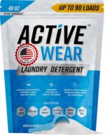 Active Wear Laundry Detergent & Soak - Formulated for Sweat and Workout Clothes - Natural Performance Concentrate Enzyme Booster Deodorizer - Powder Wash for Activewear Gym Apparel (90 Loads) - Image 2