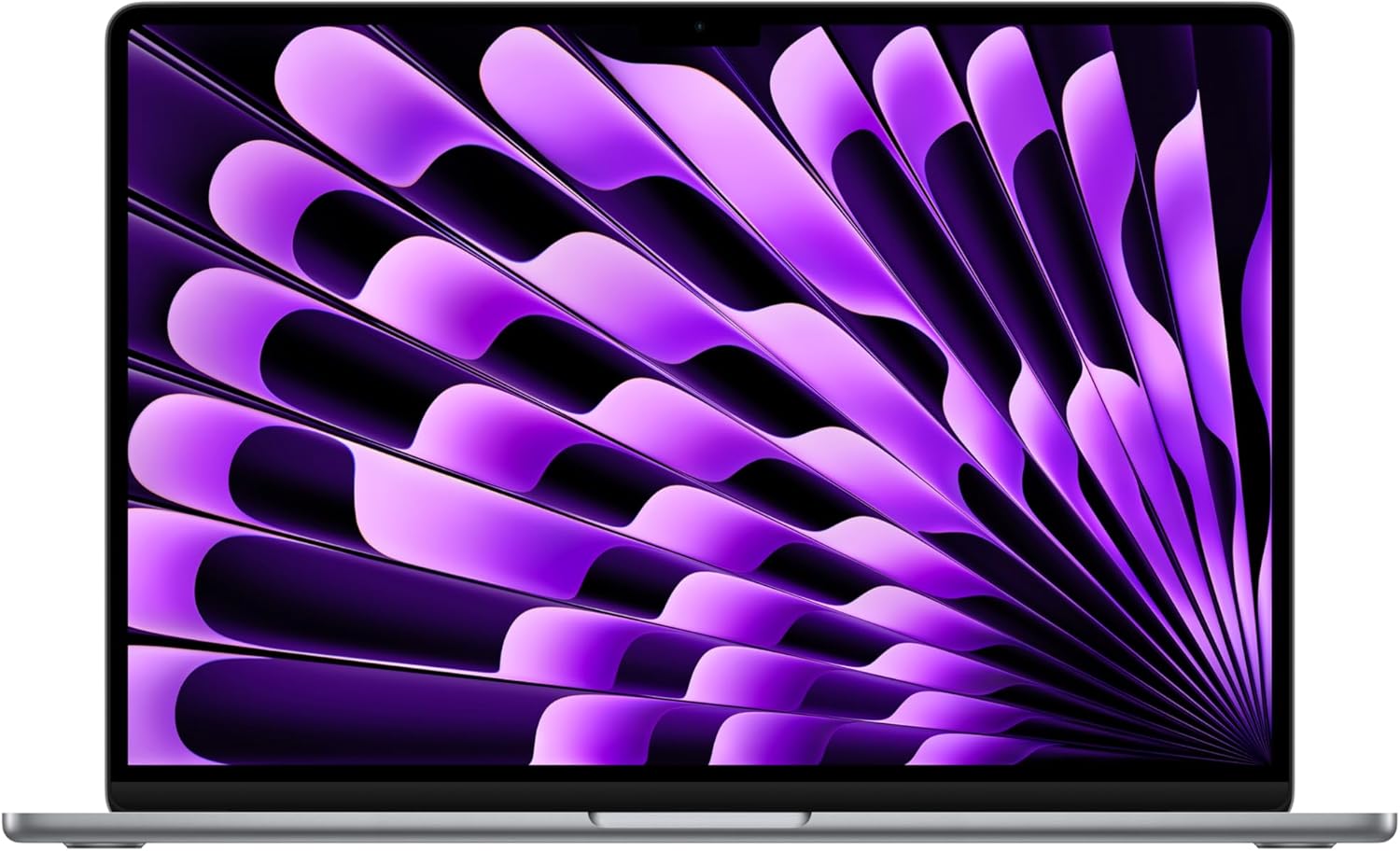 Apple-2024-MacBook-Air-15-inch-Laptop-with-M3-chip-Built-for-Apple-Intelligence-15.3-inch-Liquid-Retina-Display-24GB-Unified-Memory-512GB-SSD-Storage-Backlit-Keyboard-Touch-ID-Space-Gray.jpg Apple 2024 MacBook Air 15-inch Laptop with M3 chip: Built for Apple Intelligence, 15.3-inch Liquid Retina Display, 24GB Unified Memory, 512GB SSD Storage, Backlit Keyboard, Touch ID; Space Gray - Image 2