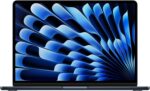 Apple MacBook Air with Apple M3 Chip, 13-inch, 8GB RAM, 256GB SSD Storage, Midnight (Renewed) - Image 2