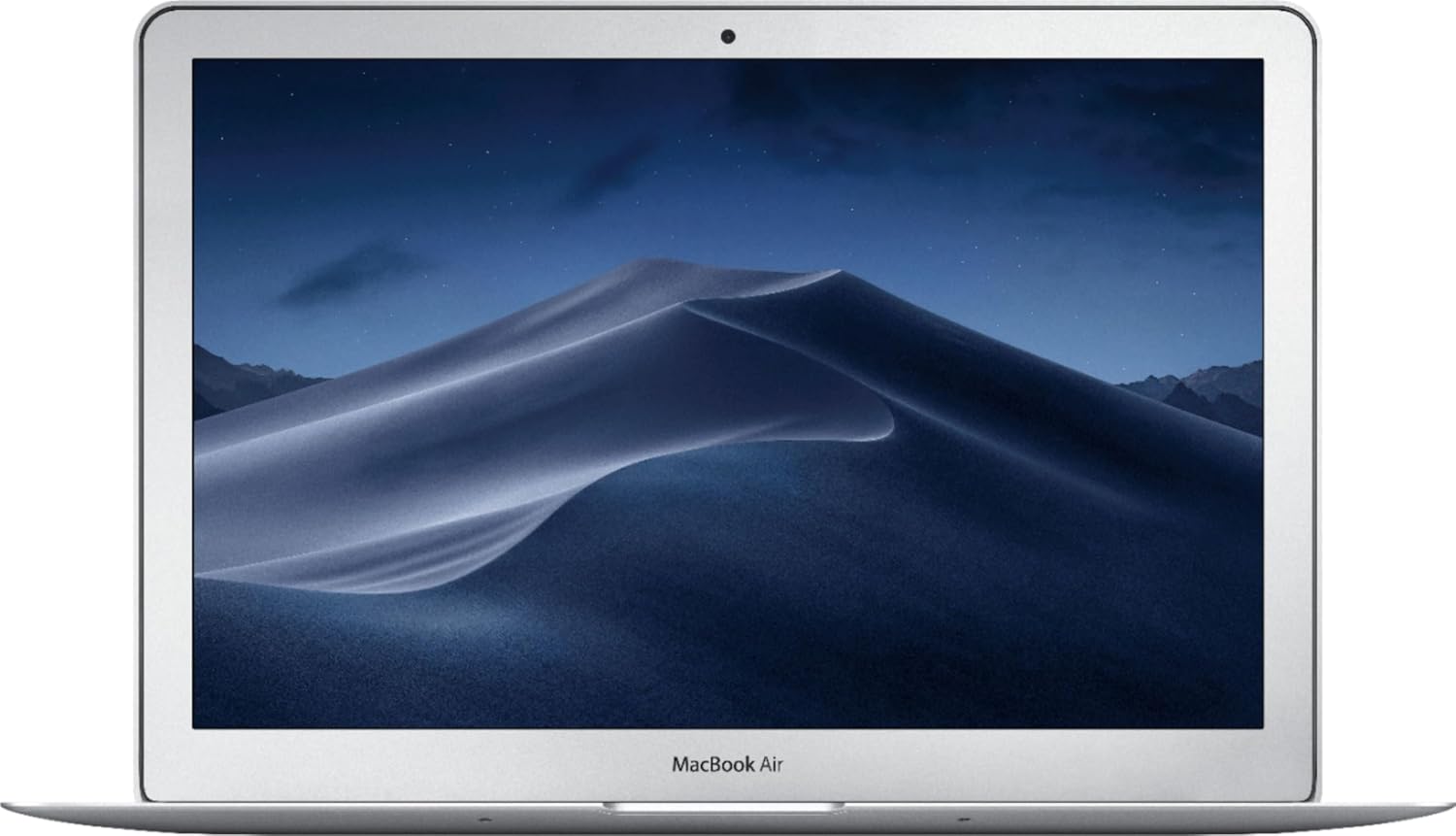 Apple-Macbook-Air-2017-with-1.8GHz-Intel-Core-i5-13-inch-8GB-RAM-128GB-SSD-Storage-QWERTY-English-Silver-Renewed.jpg Apple Macbook Air 2017 with 1.8GHz Intel Core i5 (13-inch, 8GB RAM, 128GB SSD Storage) (QWERTY English) Silver (Renewed) - Image 2