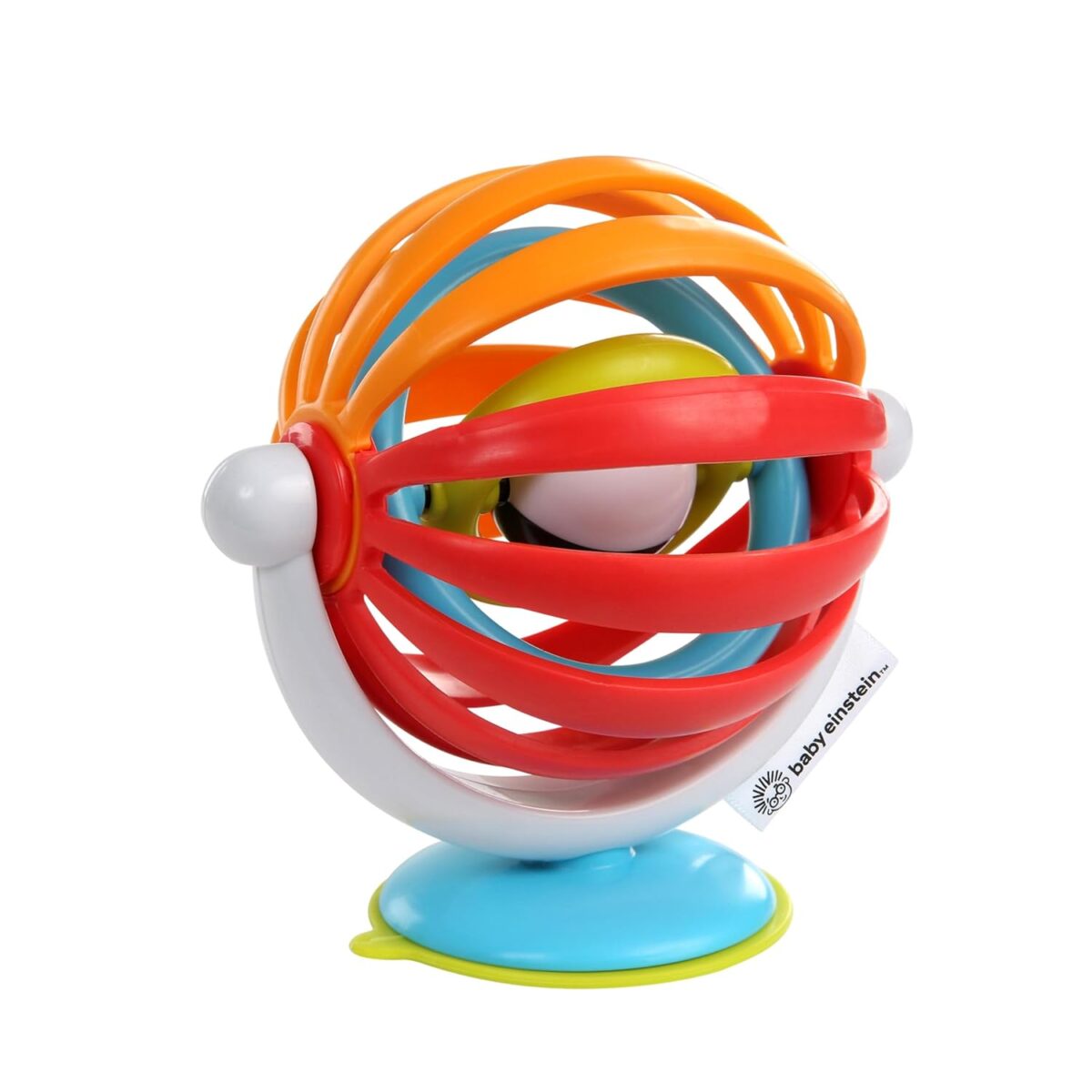 Baby Einstein Sticky Spinner BPA-free Suction Cup High Chair Activity Toy and Tray Toy for Early Development, 3mo+ - Image 2