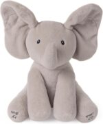 Baby Gund Animated Flappy The Elephant Plush, Singing Stuffed Animal Baby Toy for Ages 0 and Up, Gray, 12" - Image 2