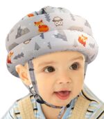 Baby Head Protector - Baby Helmet for Crawling Walking Running - No Bumps and Soft Cushion - Adjustable Protective Cap Infant Baby Safety Headguard - Toddler Helmets 6-12 Months 1-2 Years Old - Image 2