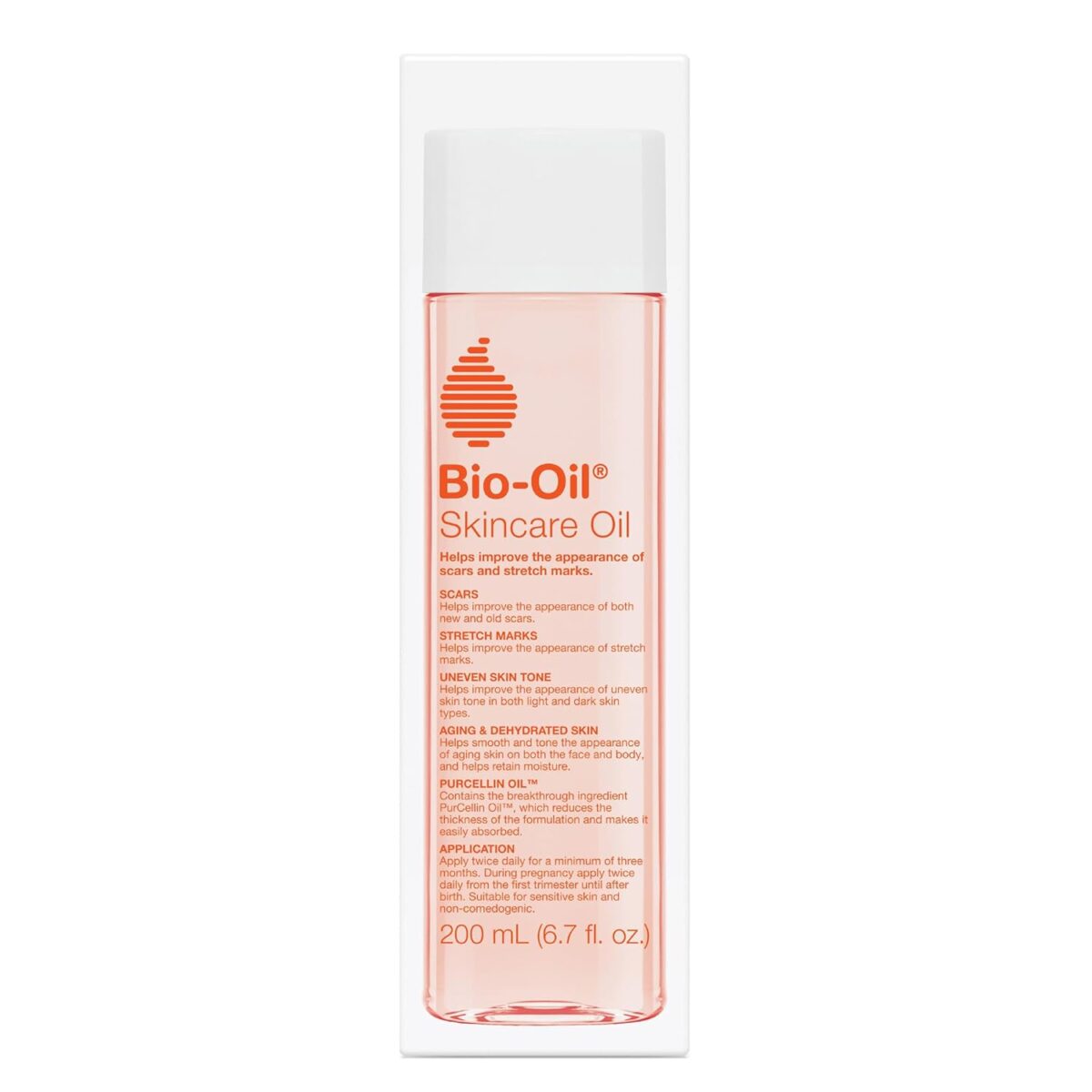 Bio-Oil Skincare Body Oil Serum, Face and Body Moisturizer with Vitamin E & A, for Scars, Stretch Marks, Sensitive Skin, All Skin Types, Dermatologist Recommended, Non-Comedogenic, 6.7 Oz - Image 2