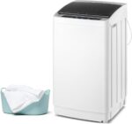 Bonnlo 17.8lbs Fully Automatic Washer, 2 in 1 Portable Washing Machine, Top Load Washer and Spin Dryer Combo with Drain Pump, 8 Washing Programs & 5 Water Level for Home, Apartment - Image 2