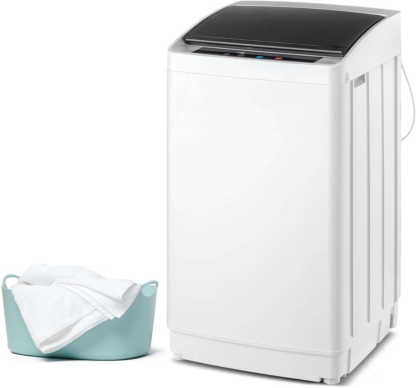 Bonnlo-17.8lbs-Fully-Automatic-Washer-2-in-1-Portable-Washing-Machine-Top-Load-Washer-and-Spin-Dryer-Combo-with-Drain-Pump-8-Washing-Programs-5-Water-Level-for-Home-Apartment.jpg Bonnlo 17.8lbs Fully Automatic Washer, 2 in 1 Portable Washing Machine, Top Load Washer and Spin Dryer Combo with Drain Pump, 8 Washing Programs & 5 Water Level for Home, Apartment - Image 2