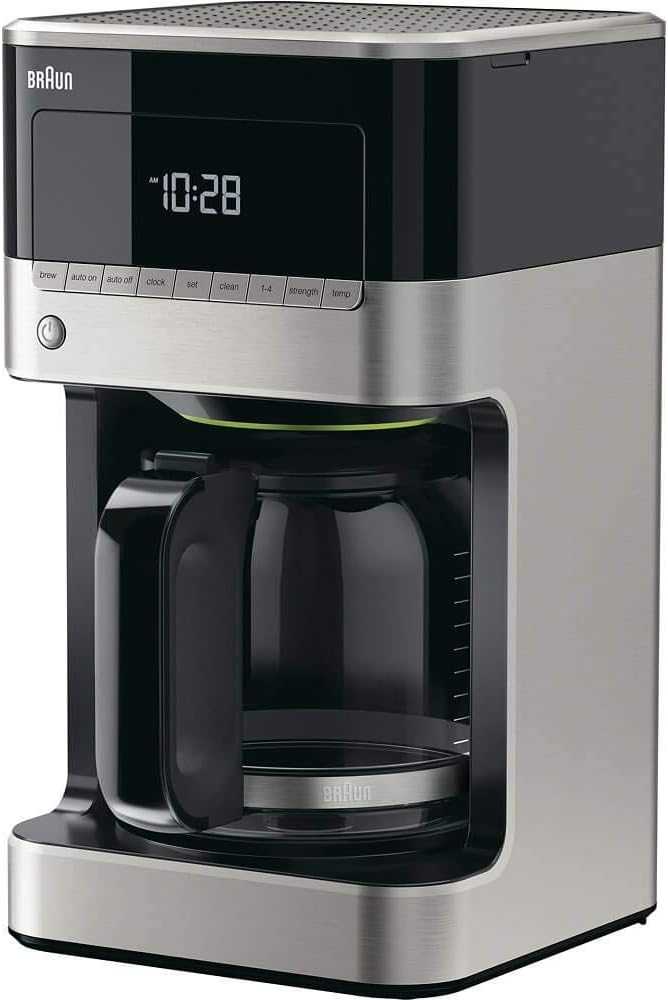 Braun-BrewSense-12-Cup-Drip-Coffee-Maker-Pause-Pour-Mid-Brew-Coffee-Machine-with-24-Hour-Timer-Clock-Bold-Regular-Strength-1-4-Cup-Functions-Self-Clean-Auto-Shutoff-Stainless-Steel.jpg Braun BrewSense 12 Cup Drip Coffee Maker - Pause & Pour Mid Brew, Coffee Machine with 24-Hour Timer & Clock, Bold & Regular Strength, 1-4 Cup Functions, Self Clean, Auto Shutoff, Stainless Steel - Image 2