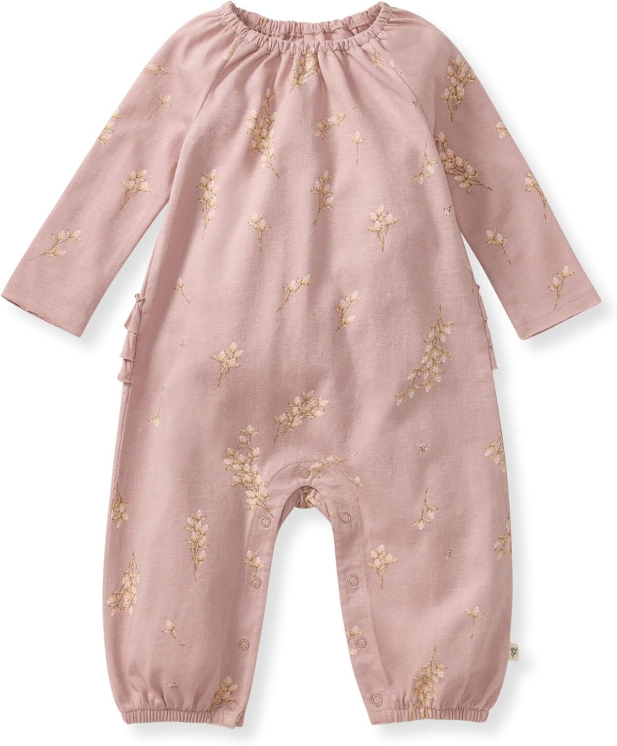 Burt's Bees Baby baby-girls Jumpsuit - 100% Organic Cotton, One-piece Coverall Outfit for Sizes Newborn to 24 Months - Image 2