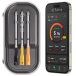 CHEF iQ Sense [2025 Model] | Smart Wireless Meat Thermometer | 3 Ultra-Thin Probes | WiFi Unlimited Range | 1000°F Heat Safe | 5 Sensors | BBQ, Grill, Oven, Smoker, Air Fryer | Gen3 - Image 2