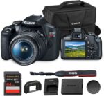 Canon EOS Rebel T7 DSLR Camera | 24.1MP APS-C CMOS Sensor with DIGIC 4+ Image Processor | Built-in Wi-Fi & NFC | EF Lens Compatible Beginner Photography Camera Kit with Shoulder Bag and 64GB Card - Image 2