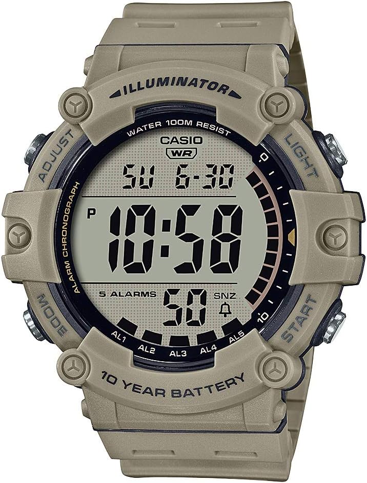 Casio-Illuminator-AE1500WH-Series-10-Year-Battery-LED-Backlight-5-Alarms-1100-Sec-Stopwatch-Mens-Digital-Watch.jpg Casio Illuminator AE1500WH Series | 10-Year Battery | LED Backlight | 5-Alarms | 1/100 Sec Stopwatch | Men's Digital Watch - Image 2