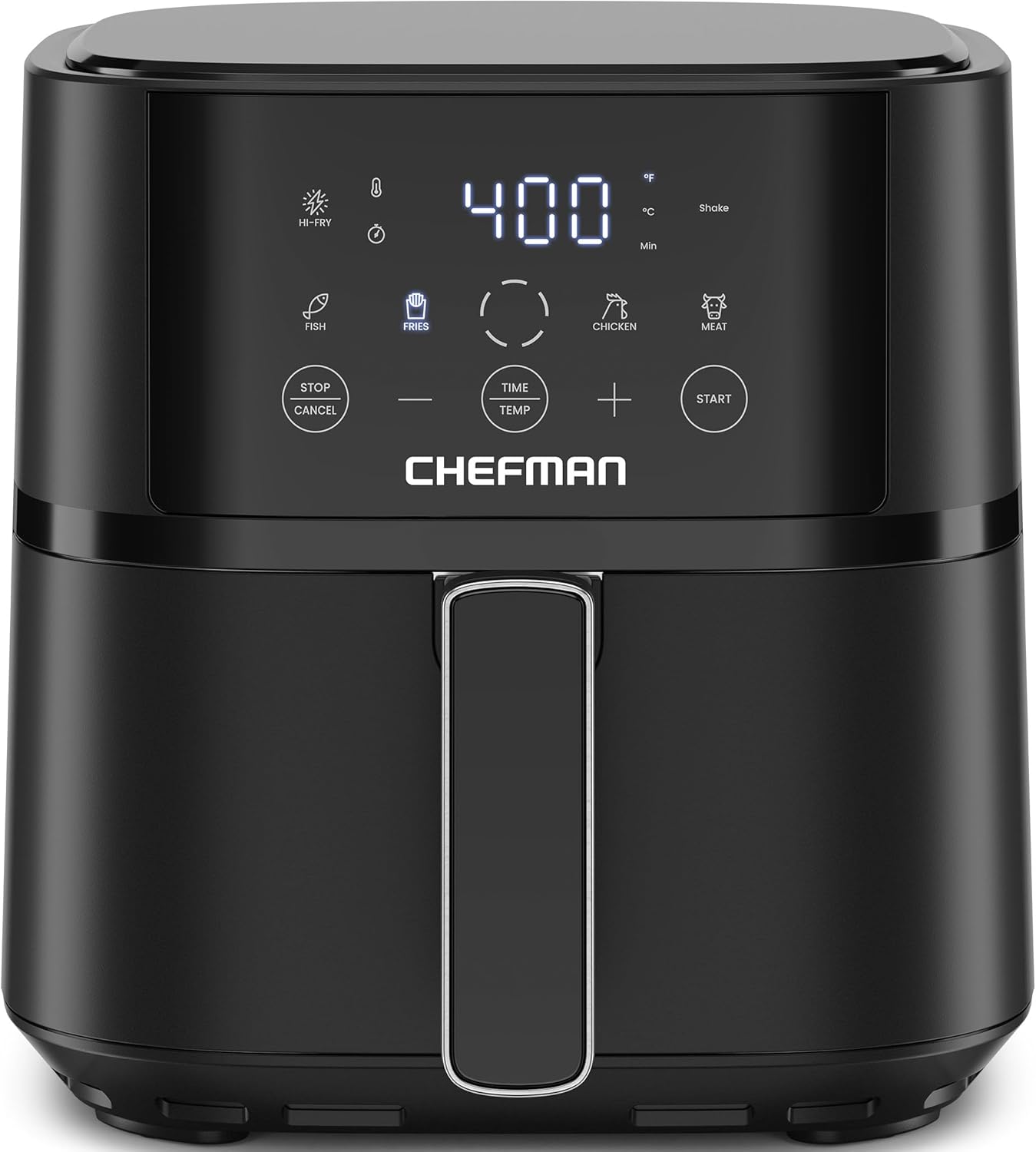 Chefman-Air-Fryer-–-4-QT-Compact-Airfryer-for-Quick-Easy-Meals-in-Minutes-Features-Hi-Fry-Technology-for-Extra-Crisp-Touchscreen-Controls-with-4-Presets-Nonstick-Dishwasher-Safe-Basket-Black.jpg Chefman Air Fryer – 4 QT Compact Airfryer for Quick & Easy Meals in Minutes, Features Hi-Fry Technology for Extra Crisp, Touchscreen Controls with 4 Presets, Nonstick & Dishwasher Safe Basket - Black - Image 2