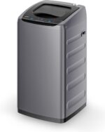 Comfee Portable Washing Machine, 0.9 cu.ft Compact Washer With LED Display, 5 Wash Cycles, 2 Built-in Rollers, Space Saving Full-Automatic Washer - Image 2