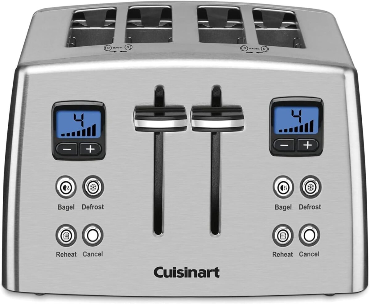 Cuisinart CPT-435P1 4-Slice Countdown Motorized Toaster, Stainless Steel - Image 2