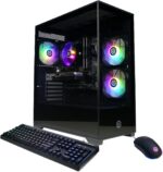 CyberPowerPC Gamer Master Gaming PC, AMD Ryzen 5 5500 3.6GHz, Radeon RX 6400 4GB, 16GB DDR4, 500GB PCIe Gen4 SSD, WiFi Ready & Windows 11 Home (GMA3100A) - Image 2
