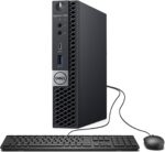 Dell OptiPlex 7060 Micro Desktop Business PC, Intel Core i5-8500T 2.1GHz, 16GB, 512GB SSD, USB Type-C, Windows 11 (Renewed), Black - Image 2