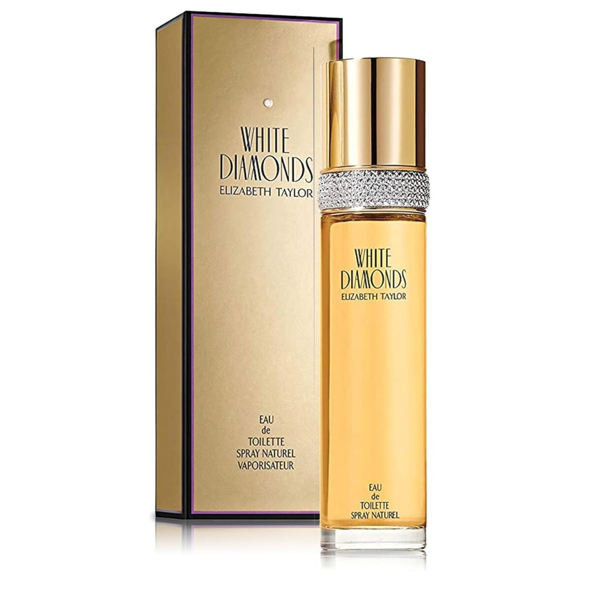 Elizabeth Taylor White Diamonds Women's Perfume, Long-Lasting Floral Fragrance for Her, Eau de Toilette EDT Spray, 3.3 fl oz - Image 2