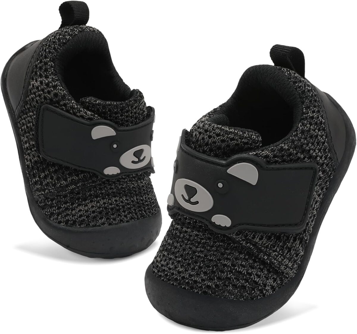 FEETCITY Baby Walking Shoes Wide Baby Shoes Boys Girls Infant Sneakers Crib Shoes Breathable Toddler Barefoot Shoes Slip On Shoes - Image 2