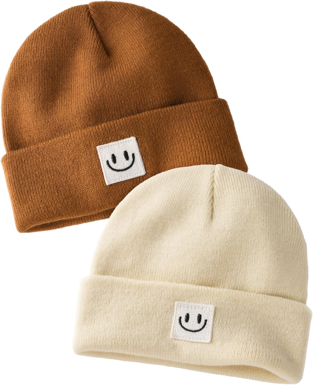 FURTALK-Baby-Beanie-Cute-Toddler-Winter-Hat-Knit-Boys-Girls-Warm-2-Pack-Kids-Embroidered-Beanies-Cap-for-0-8-Years.jpg FURTALK Baby Beanie Cute Toddler Winter Hat Knit Boys Girls Warm 2 Pack Kids Embroidered Beanies Cap for 0-8 Years - Image 2