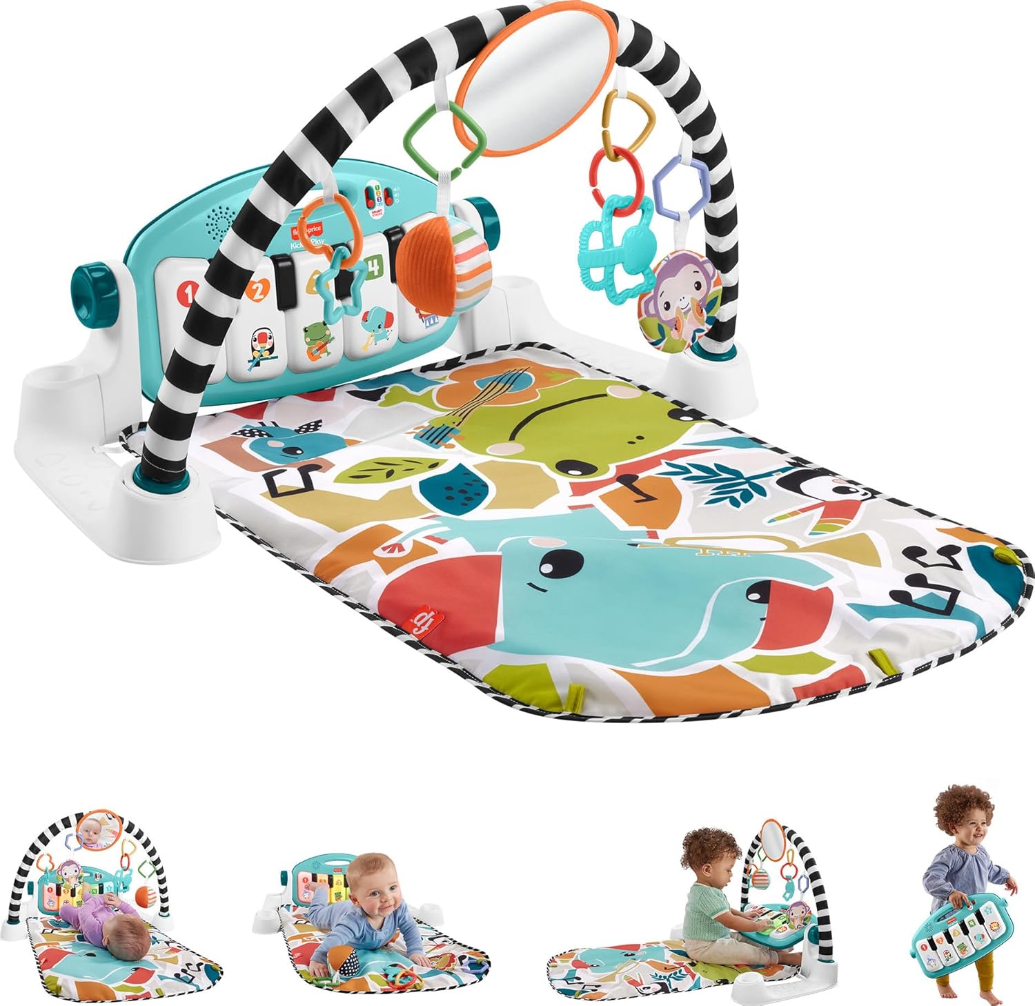 Fisher-Price-Baby-Playmat-Glow-and-Grow-Kick-Play-Piano-Gym-Blue-Musical-Learning-Toy-with-Developmental-Activities-for-Newborns-0-Months.jpg Fisher-Price Baby Playmat Glow and Grow Kick & Play Piano Gym, Blue Musical Learning Toy with Developmental Activities for Newborns 0+ Months - Image 2