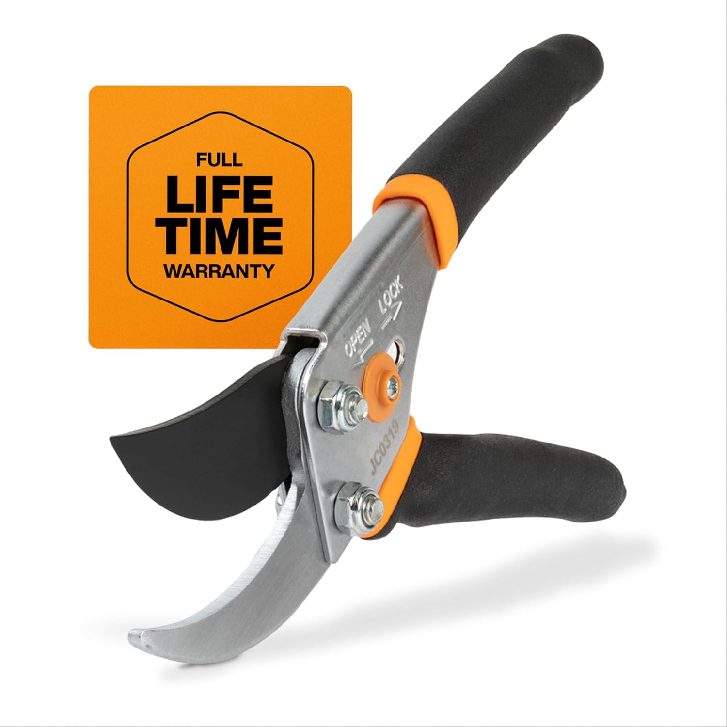 Fiskars-Bypass-Pruning-Shears-58-Inch-Cut-Capacity-Garden-Clippers-Gardening-Scissors-with-Sharp-Rust-Resistant-Steel-Blade.jpg Fiskars Bypass Pruning Shears, 5/8-Inch Cut Capacity Garden Clippers, Gardening Scissors with Sharp, Rust Resistant Steel Blade - Image 2