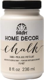FolkArt Home Décor Chalk Finish Acrylic Paint, 8oz, 8 ounce, Milk Jug - Image 2