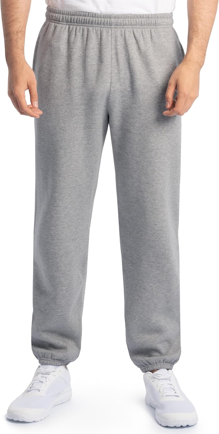 Fruit-of-the-Loom-Eversoft-Fleece-Elastic-Bottom-Sweatpants-with-Pockets-Relaxed-Fit-Moisture-Wicking-Breathable.jpg Fruit of the Loom Eversoft Fleece Elastic Bottom Sweatpants with Pockets, Relaxed Fit, Moisture Wicking, Breathable - Image 2