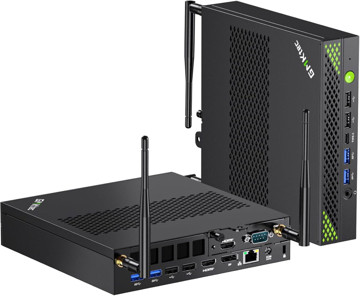 GMKtec Mini PC Workstation, Intel Core i9 13900HK(14C/20T) up to 5.4GHz, Mini Computer 64GB DDR5 RAM 1TB SSD with 8X USB Ports/COM/HDMI/DP Office Business - Image 2