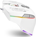 Gaming Mouse, Wired Gaming Mouse with RGB Backlit, 7200DPI Adjustable, PC Gaming Mice with 7 rogrammable Macro Buttonsg, Ergonomic Mouse Gamer for PC, Desktop, Mac，Laptop, Chromebook. - Image 2