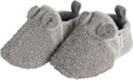 Gerber unisex-baby Fleece Lined Non Skid Soft Slipper Booties With EarsSlipper - Image 2