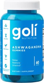 Goli Ashwagandha & Vitamin D Gummy - 60 Count - Mixed Berry, KSM-66, Vegan, Plant Based, Non-GMO, Gluten-Free & Gelatin Free Relax. Restore. Unwind, Pack of 1 - Image 2