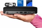 HP Pro 400 G9 Mini PC Desktop Computer, Intel CPU, 16GB DDR5 RAM, 256GB PCIe SSD, Triple 4K Display Support, USB-C, Ultra-Quiet Design, Bluetooth 5.2, WiFi 6, Keyboard and Mouse, Windows 11 Pro - Image 2