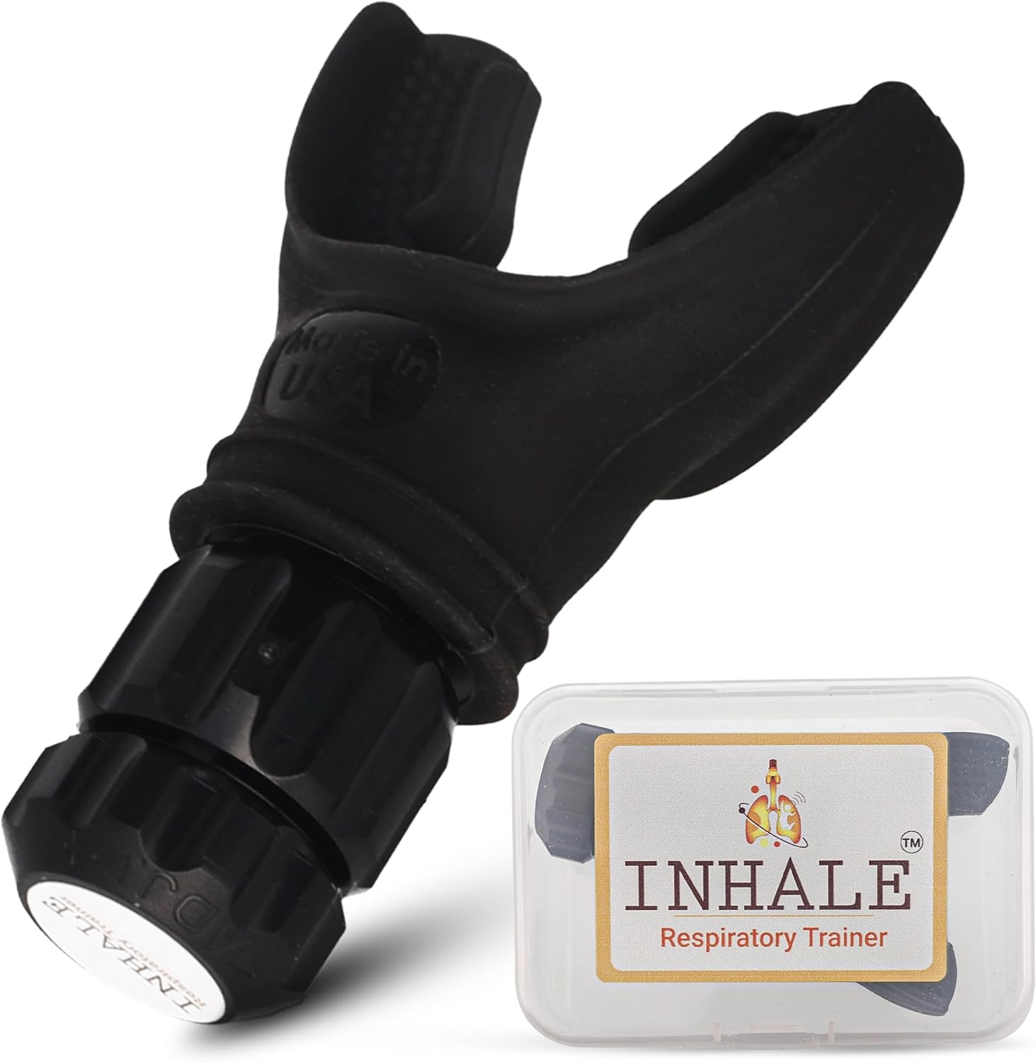 Inhale-Respiratory-Trainer-Compact-Lung-Exercise-Device-with-High-Grade-Silicone-Carrying-Case-Included-Breath-Trainer-with-Adjustable-Resistance-Portable-Easy-to-Clean.jpg Inhale Respiratory Trainer | Compact Lung Exercise Device with High Grade Silicone | Carrying Case Included | Breath Trainer with Adjustable Resistance | Portable & Easy to Clean - Image 2