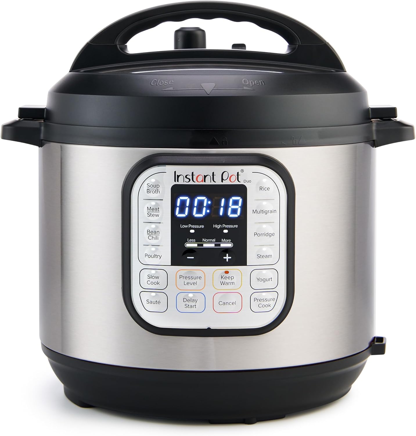 Instant-Pot-Duo-7-in-1-Electric-Pressure-Cooker-Slow-Cooker-Rice-Steamer-Saute-Yogurt-Maker-Warmer-Sterilizer-Includes-App-With-Over-800-Recipes-Stainless-Steel-6-Quart.jpg Instant Pot Duo 7-in-1 Electric Pressure Cooker, Slow Cooker, Rice, Steamer, Sauté, Yogurt Maker, Warmer & Sterilizer, Includes App With Over 800 Recipes, Stainless Steel, 6 Quart - Image 2