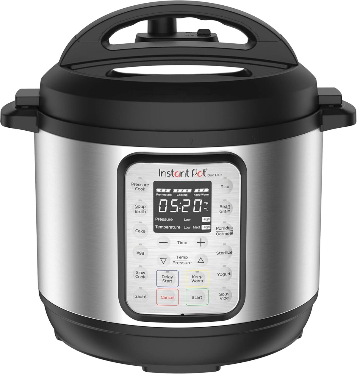 Instant Pot Duo Plus 9-in-1 Electric Pressure Cooker, Slow Cooker, Rice Cooker, Steamer, Sauté, Yogurt Maker, Warmer & Sterilizer, Includes App With Over 800 Recipes, Stainless Steel, 3 Quart - Image 2
