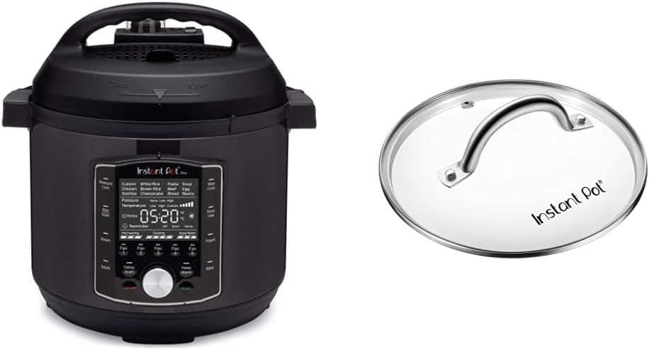 Instant-Pot-Pro-10-in-1-Pressure-Cooker-8QT-0-and-Tempered-Glass-Lid-10.2-In-8-Qt.jpg Instant Pot Pro 10-in-1 Pressure Cooker (8QT, 0) and Tempered Glass Lid (10.2-In, 8-Qt) - Image 2