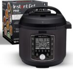 Instant Pot Pro (8 QT) 10-in-1 Pressure Cooker, Slow Cooker, Rice/Grain Cooker, Steamer, Sauté, Sous Vide, Yogurt Maker, Sterilizer, and Warmer, Includes App With Over 800 Recipes, Black - Image 2