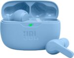 JBL Vibe Beam - True Wireless JBL Deep Bass Sound Earbuds, Bluetooth 5.2, Water & Dust Resistant, Hands-free call with VoiceAware, Up to 32 hours of battery life (Blue) - Image 2