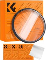 K&F CONCEPT 82mm Bilateral Blur Ghost Motion Filter Super Speed Effects for Camera Lens Clear Optical Glass with Cleaning Cloth - Image 2