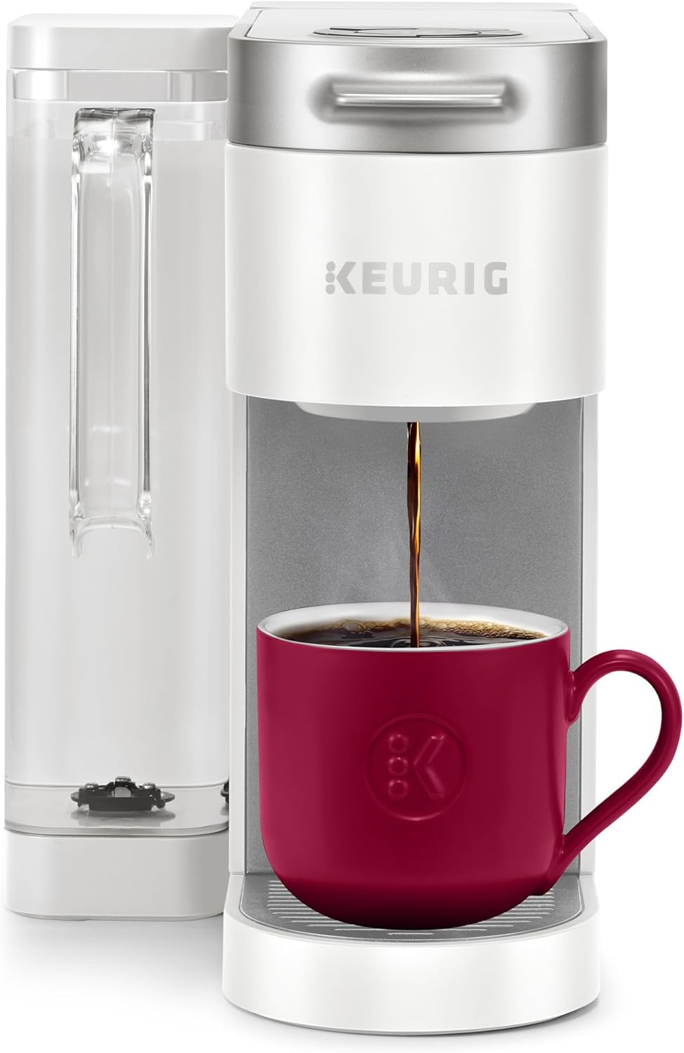 Keurig-K-Supreme-Single-Serve-K-Cup-Pod-Coffee-Maker-MultiStream-Technology-4-Brew-Sizes-66oz-Dual-Position-Removable-Reservoir-White.jpg Keurig K-Supreme Single Serve K-Cup Pod Coffee Maker, MultiStream Technology, 4 Brew Sizes, 66oz Dual-Position Removable Reservoir, White - Image 2