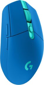 Logitech G305 LIGHTSPEED Wireless Gaming Mouse, Hero 12K Sensor, 12,000 DPI, Lightweight, 6 Programmable Buttons, 250h Battery Life, On-Board Memory, PC/Mac - Blue - Image 2