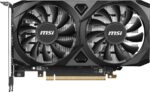 MSI Gaming RTX 3050 Ventus 2X 6G OC Graphics Card (NVIDIA RTX 3050, 96-Bit, Boost Clock: 1492 MHz, 6GB GDDR6 14 Gbps, HDMI/DP, Ampere Architecture) - Image 2