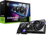 MSI Gaming RTX 5080 16G Gaming Trio OC Graphics Card (16GB GDDR7, 256-bit, Extreme Performance: 2715 MHz, DisplayPort x 3 2.1a, HDMI 2.1b, NVIDIA Blackwell Architecture) - Image 2