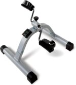 Marcy Under Desk Mini Pedal Leg and Arm Exercise Cycle with Adjustable Magnetic Resistance Physical Therapy Leg Exercisers - Image 2