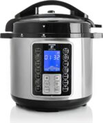Moss & Stone Electric Pressure Cooker with Large LCD Display, Multi-Use 6 Quart Pot, 14-in-1 Cooker & Maker: Slow, Rice, Steam, Saute, Yogurt, Egg, Warmer - Image 2