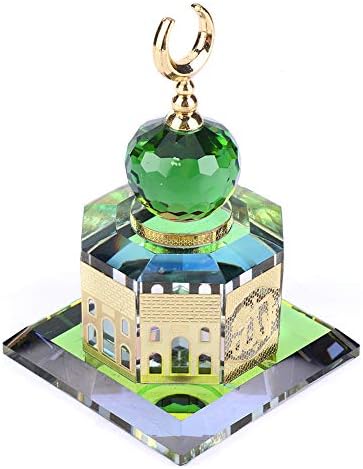 Muslim-Crystal-Gilded-Al-Aqsa-Mosque-Miniature-Model-Islamic-Showpiece-Islamic-Architecture-Handicraft-Souvenir-Desktop-Decor-Islamic-Building-Gift.jpg Muslim Crystal Gilded Al Aqsa Mosque Miniature Model Islamic Showpiece Islamic Architecture Handicraft Souvenir Desktop Decor Islamic Building Gift - Image 2